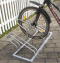 Fahrradständer ein- und beidseitige Radeinstellung