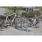 Anwendungsbeispiel: Fahrradständer -Warschau- zweiseitige Radeinstellung (Art. 10489)