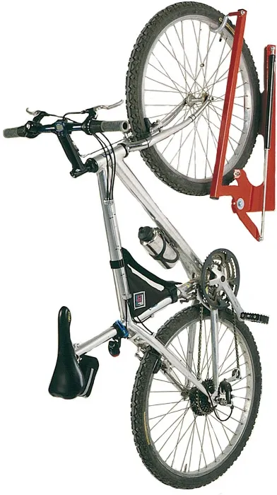 Anwendungsbeispiel: Fahrrad-Wandparker -Mailand- mit Liftfunktion (Art. 10870)
