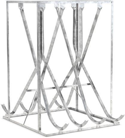 Modellbeispiel: Fahrradparker/Schräghochparker ′Florenz′, zweiseitig (Art. 10874)