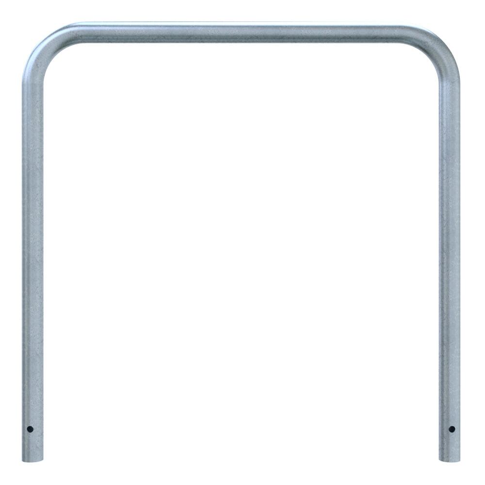 Anlehnbügel/Absperrbügel ′Sylt′ ø 48 mm aus Stahl, ohne Farbe, gelb/schwarz oder nach RAL