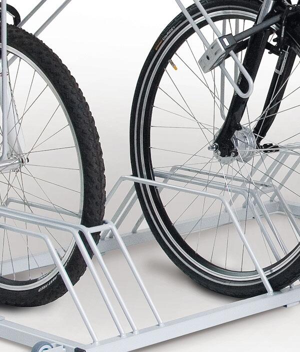 Detailansicht: Beidseitiger Radeinstand