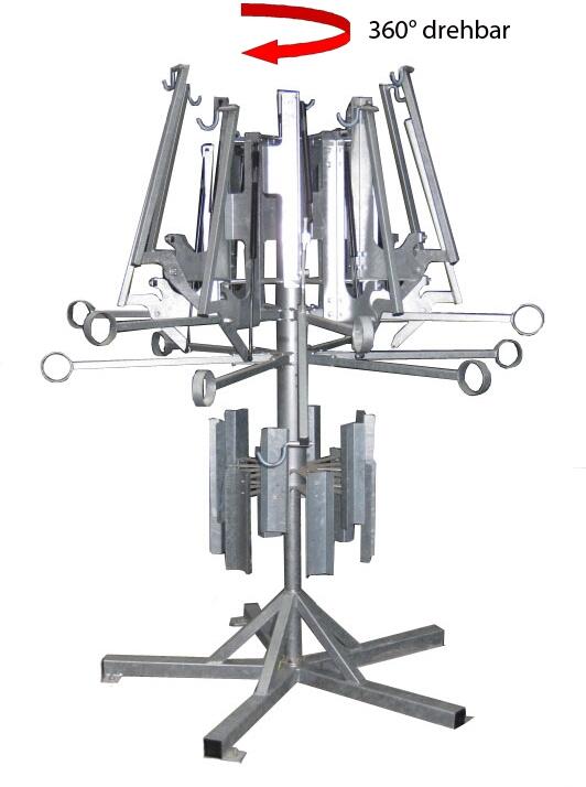 Technische Ansicht: 360° drehbar