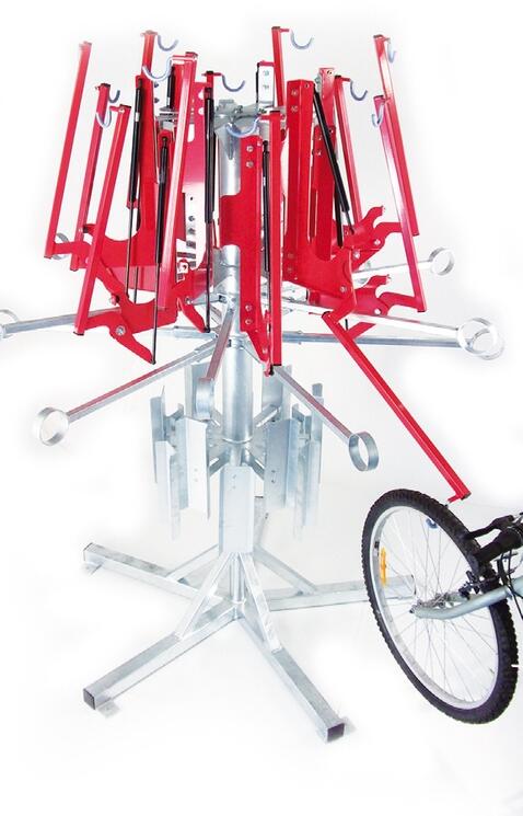 Anwendungsbeispiel: Rad einhängen