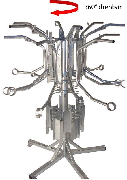 Technische Ansicht: 360° drehbar