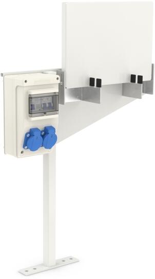 Modellbeispiel: Ladestation -Power- für E-Bikes und Pedelecs (Art. 24659)