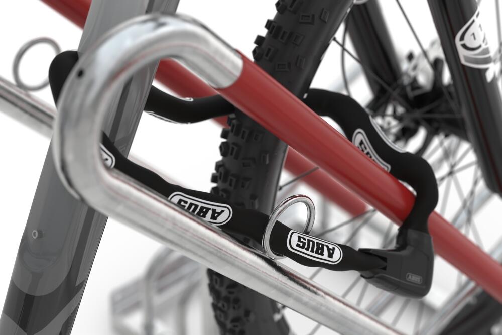 Modellbeispiel: Anlehnbügel Typ 2500, einseitig  (Art. 2502)