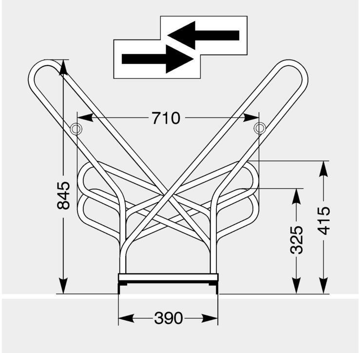 Technische Ansicht: Seitenansicht