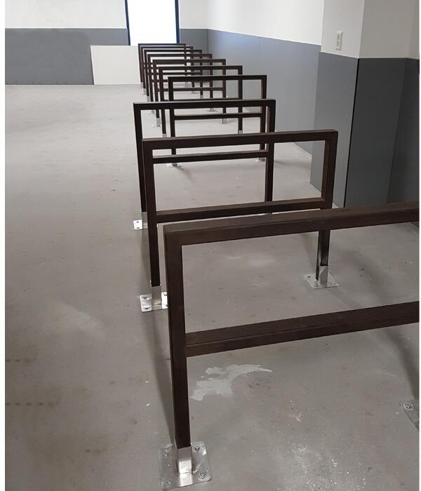 Anwendungsbeispiel: Anlehnbügel -Panda Outdoor- (Art. 39222)