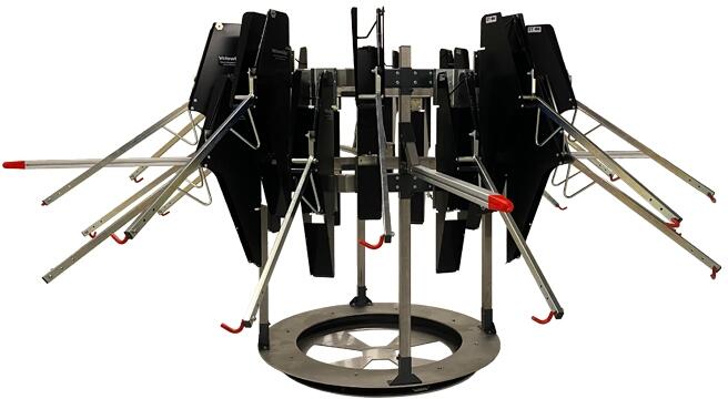 Anwendungsbeispiel: Fahrradkarussell -VelowUp- für 16 Fahrräder (Art. 40127)