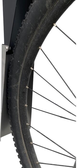 Detailansicht: Die verlängerte Hinterradplatte für Farräder mit einer Länge bis zu 2200 mm (Art.