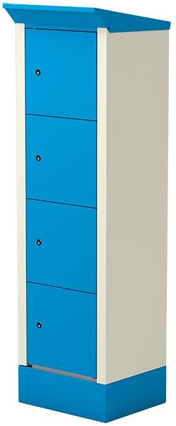 Modellbeispiel: Ladestation -Strength Outdoor- in lichtblau / lichtgrau (Art. 40397-04)