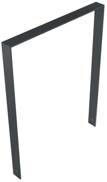 Modellbeispiel: Anlehn-/Absperrbügel -Frankonia-, zum Einbetonieren, beschichtet in DB 703 (Art.