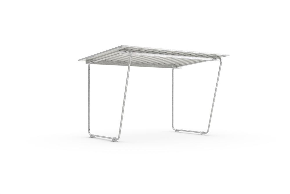 Modellbeispiel: Überdachungssystem -Siegen 17-, einseitig (Art. 40820-0101)