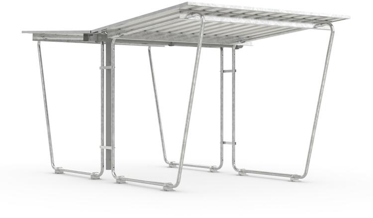 Modellbeispiel: Überdachungssystem -Siegen S26-, doppelseitig (Art. 40825)