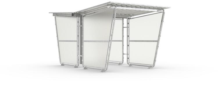 Modellbeispiel: Grundeinheit S26 mit transparenten Seitenwänden