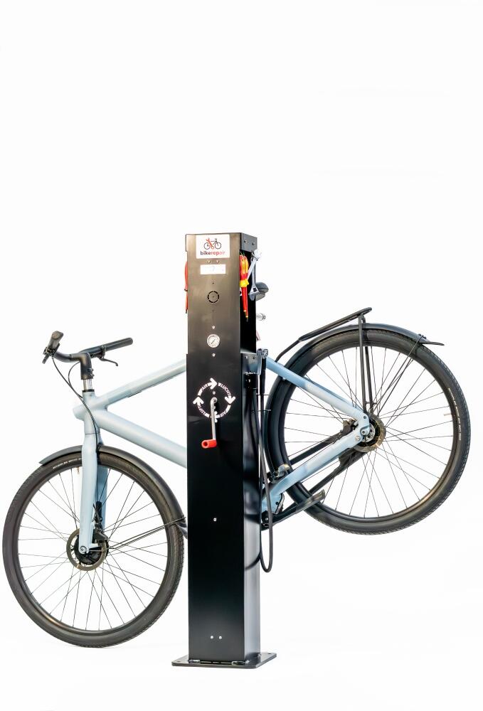 Anwendungsbeispiel: Fahrrad-Servicestation -RepAir 2.0- Standard Plus (Art. 41274)
