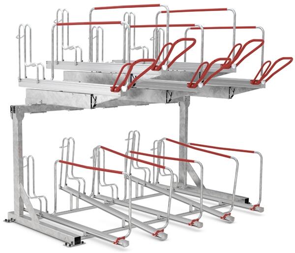 Modellbeispiel: Doppelstockparker -Lindau II- mit 10 Einstellplätzen (Art. 41420)
