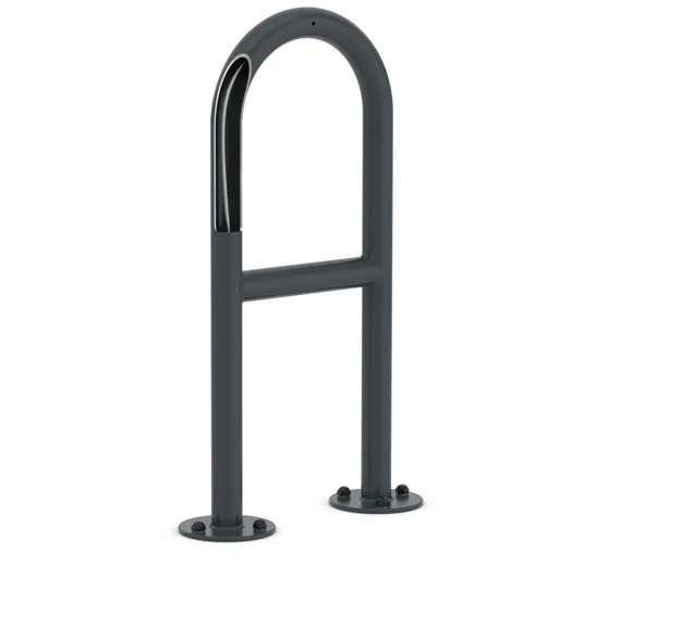 Anlehnb&uuml;gel/Absperrb&uuml;gel &prime;Typ 9521 Protect&prime; mit Stahlseil