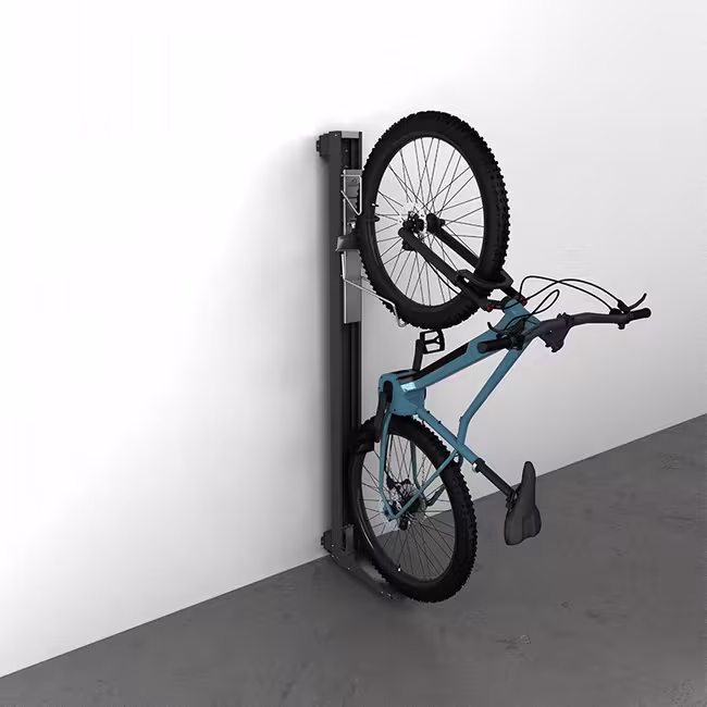 Anwendungsbeispiel: Fahrrad-Wandparker -BikeLift- als platzsparende Lösung für enge Räume (Art.