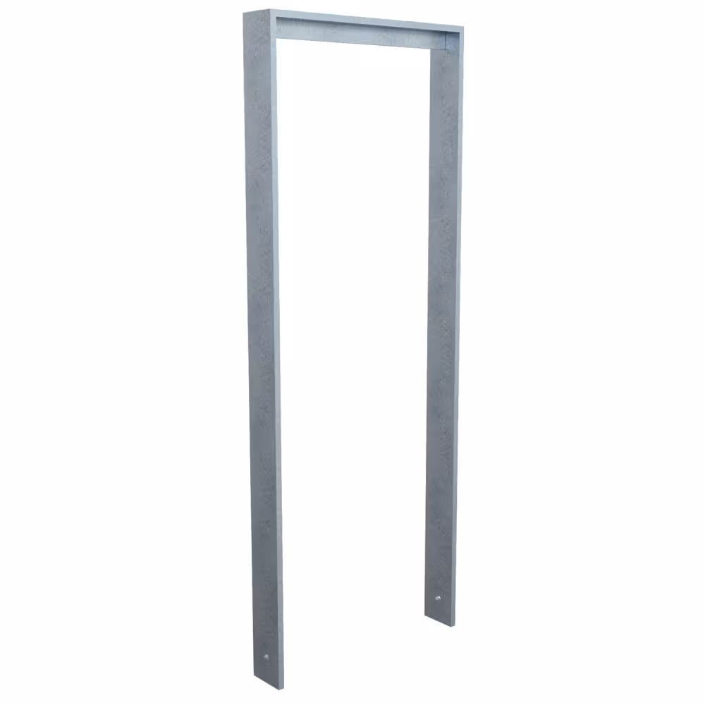Anlehnb&uuml;gel 80 x 12 mm aus Stahl mit Unterzug, H&ouml;he 1200 mm, zum Einbetonieren