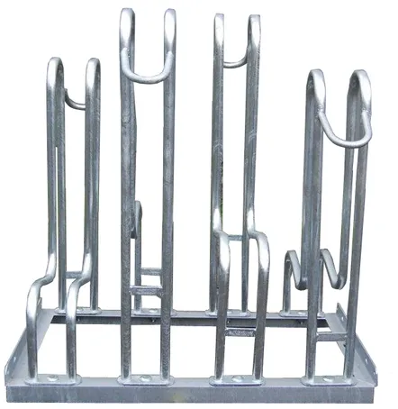 Fahrradständer Standparker Typ 4000, zweiseitige Radeinstellung 90° - Modellbeispiel: Standparker Typ 4000 zweiseitig (Art. 4154)