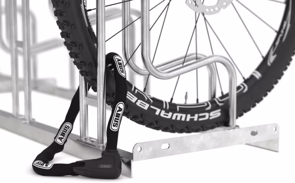 Fahrradständer Standparker Typ 4000, zweiseitige Radeinstellung 90° - Modellbeispiel: Standparker Typ 4000, zweiseitig (Art. 4154)