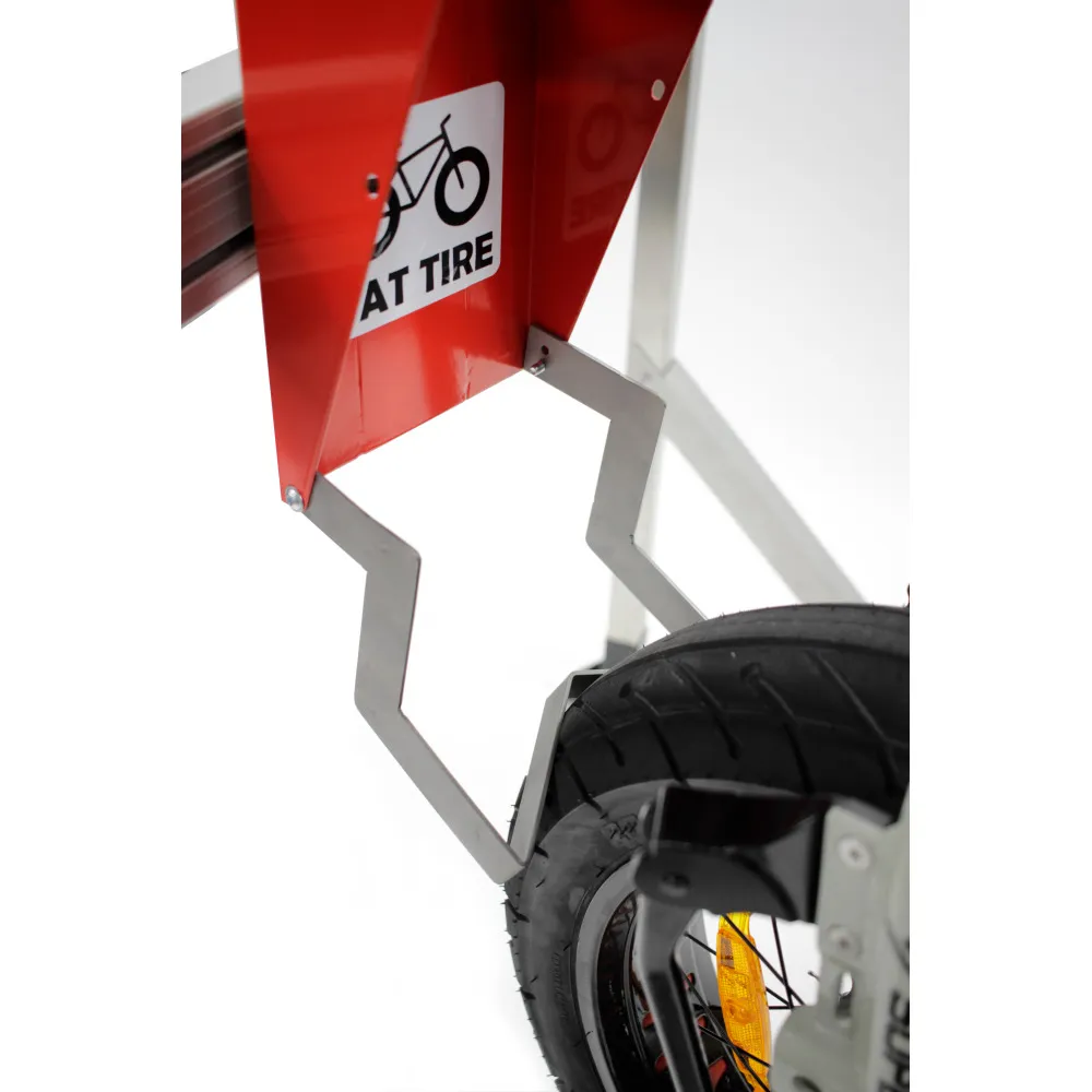 Fahrradlift &prime;VelowUp 4.0 Fatbike&prime; platzsparend, schwenkbar, f&uuml;r Fatbikes und Off-Road-Bikes, Wandmontage