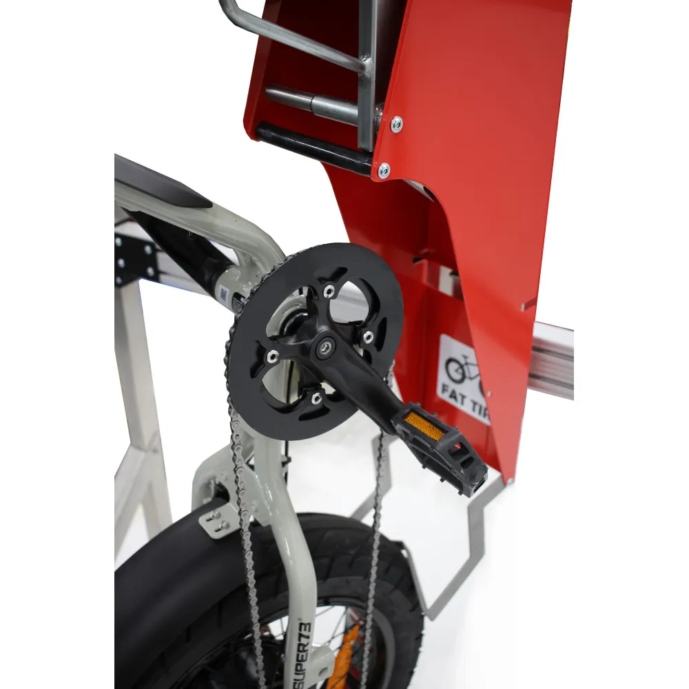 Fahrradlift &prime;VelowUp 4.0 Fatbike&prime; platzsparend, schwenkbar, f&uuml;r Fatbikes und Off-Road-Bikes, Wandmontage