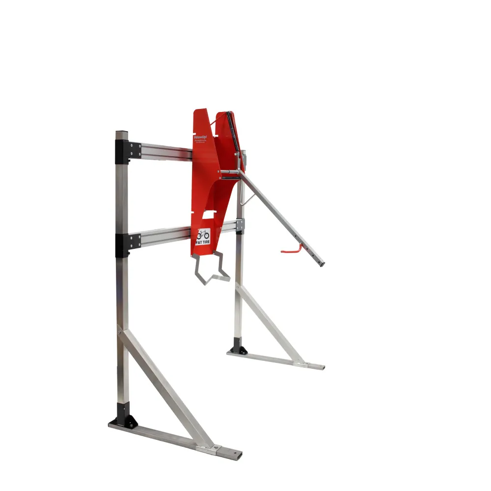 Fahrradlift &prime;VelowUp 4.0 Fatbike&prime; platzsparend, schwenkbar, f&uuml;r Fatbikes und Off-Road-Bikes, Wandmontage