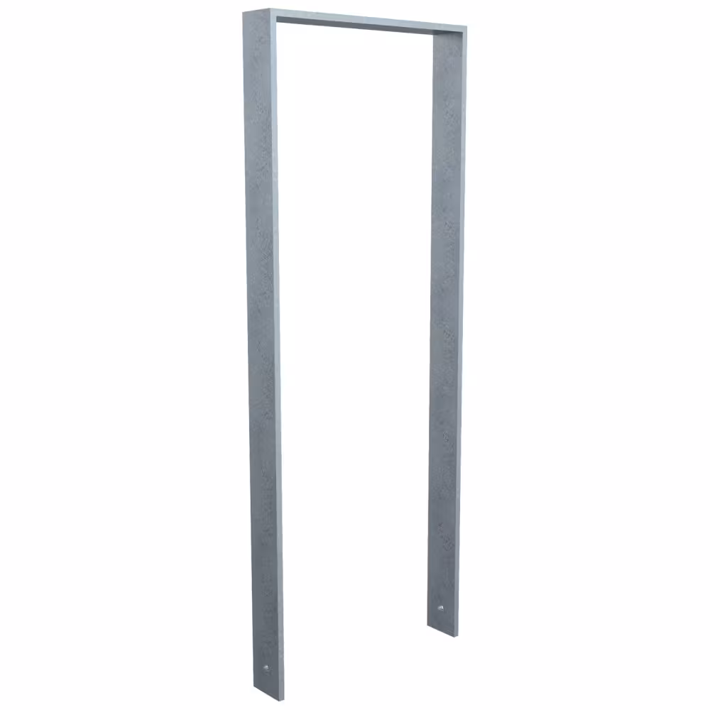 Anlehnb&uuml;gel/Absperrb&uuml;gel &prime;Apelland&prime; 80 x 12 mm aus Stahl, H&ouml;he 800 mm, zum Einbetonieren