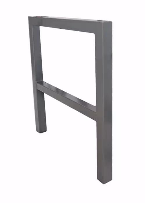 Modellbeispiel: Anlehnbügel -Spiekeroog- mit Querholm, zum Einbetonieren, beschichtet DB 703 (Art.