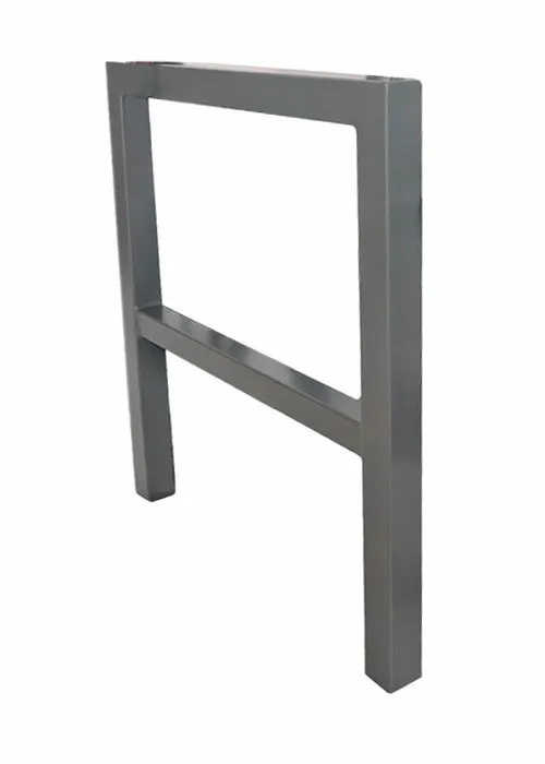 Modellbeispiel: Anlehnbügel -Spiekeroog- mit Querholm, zum Einbetonieren, beschichtet DB 703 (Art.