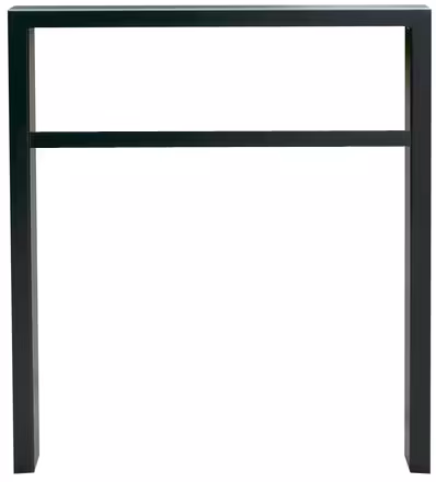 Modellbeispiel: Anlehnbügel -Spiekeroog- mit Querholm, zum Einbetonieren, beschichtet DB 703 (Art.