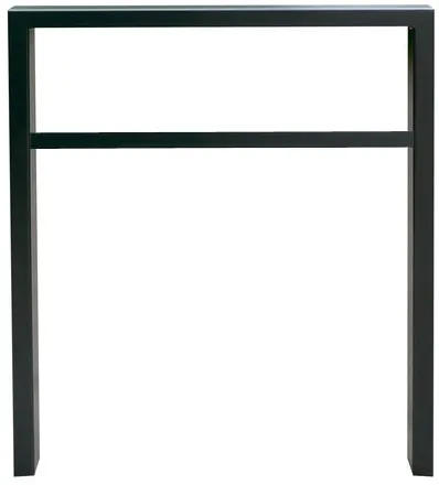 Modellbeispiel: Anlehnbügel -Spiekeroog- mit Querholm, zum Einbetonieren, beschichtet DB 703 (Art.