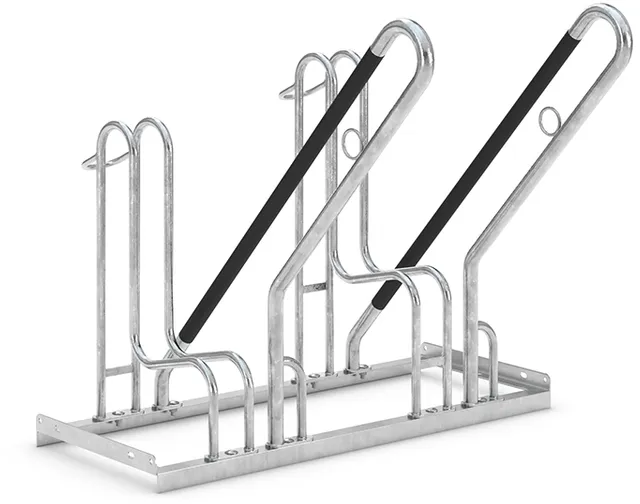 Modellbeispiel: Fahrradständer Anlehnparker Typ 4700 XBF, 2 Stellplätze, feuerverzinkt (Art.