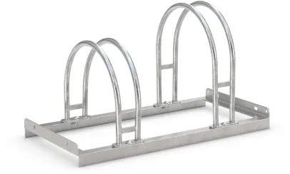 Fahrradständer Bogenparker Typ 5000, einseitige Radeinstellung 90° - Modellbeispiel: Bogenparker Typ 5000, einseitig (Art. 5052)