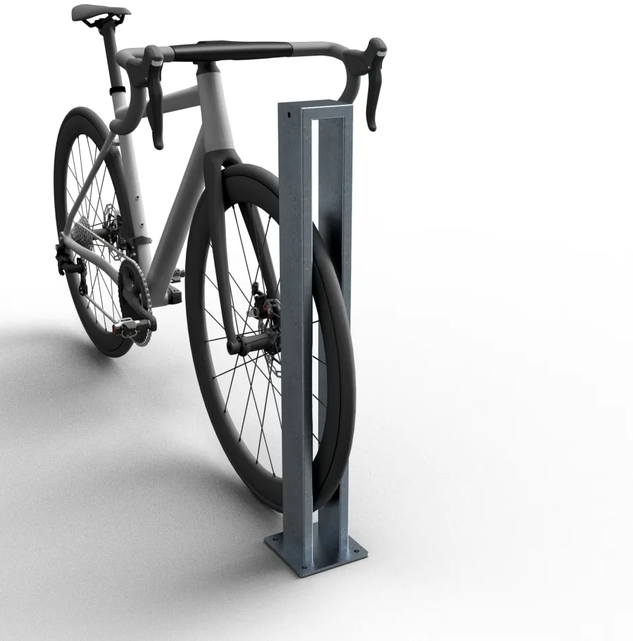 Fahrradst&auml;nder/Einzelparker aus Vierkantrohr