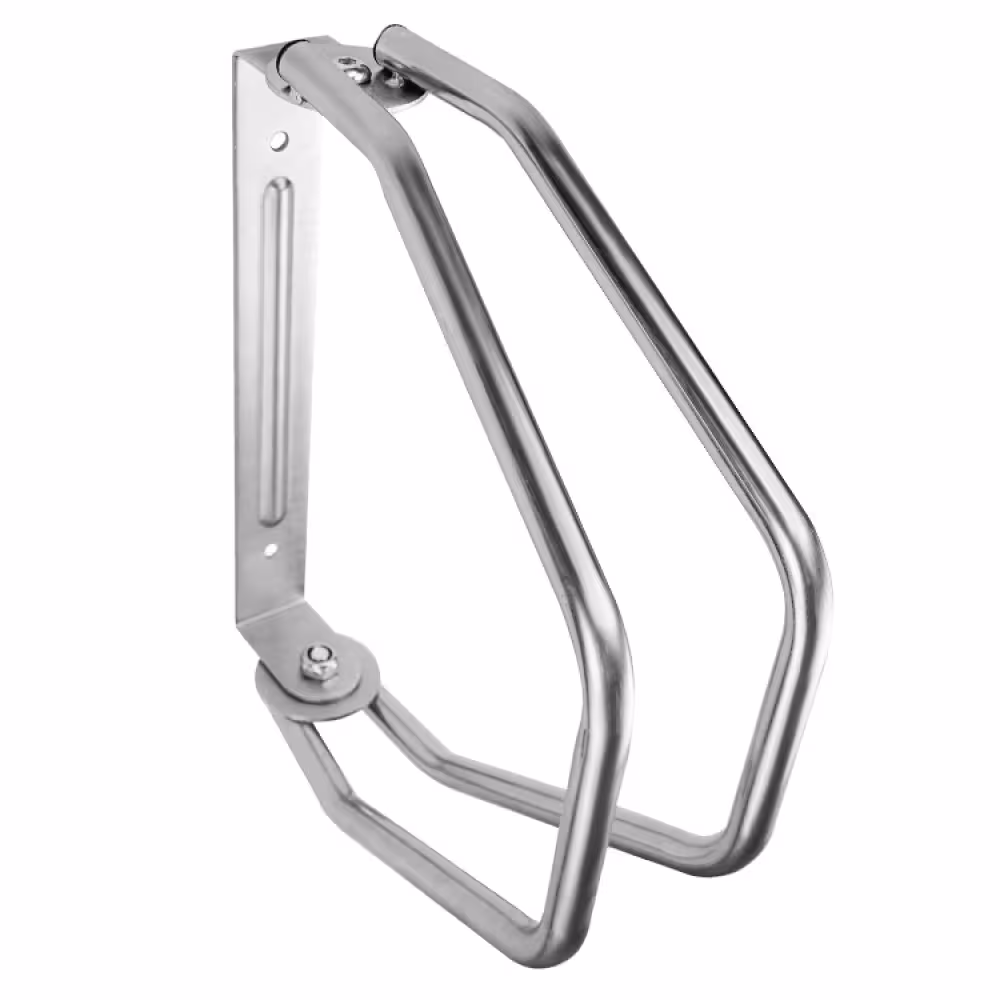 Fahrradst&auml;nder WANDPARKER 180&deg;, bis 64 mm Reifenbreite, einseitiges Einstellen, Stahl, galvanisch verzinkt, 180&deg; drehbar, vormontiert