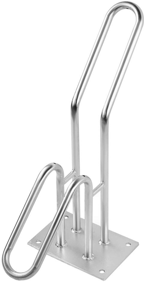 Fahrradst&auml;nder VARIO, bis 64 mm Reifenbreite, einseitiges Einstellen, Stahl, feuerverzinkt