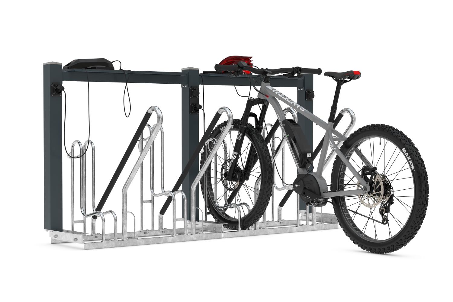 Anwendungsbeispiel: Fahrradständer nicht im Lieferumfang!