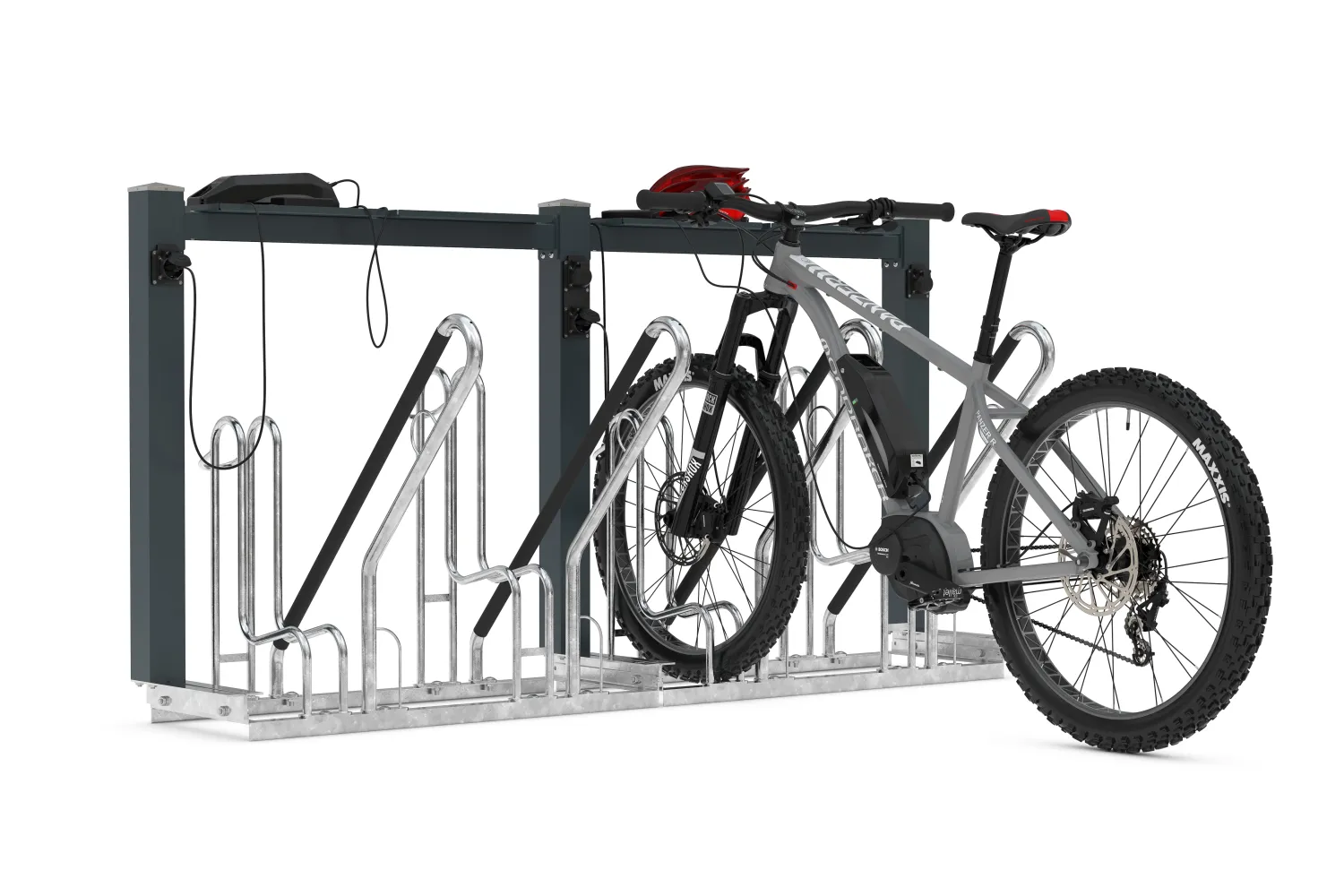Anwendungsbeispiel: Fahrradständer nicht im Lieferumfang!