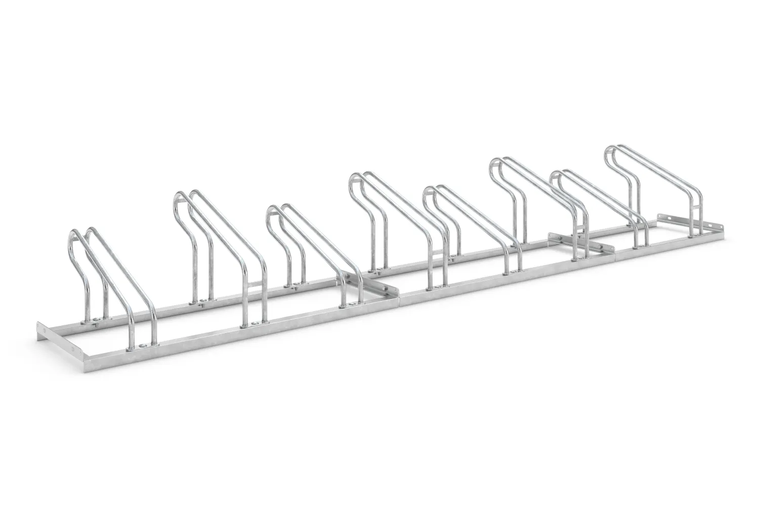 B&uuml;gelparker einseitig oder zweiseitig, Radabstand 350 o. 390 mm, 8, 10 o. 20 Stellpl&auml;tze