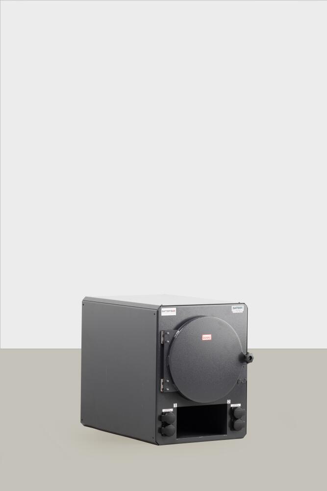 Feuersicherer Ladeschrank &prime;XL&prime; f&uuml;r Fahrradbatterien, 1-3 Module, max. 3700 Wh, RAL 7016, Stahl