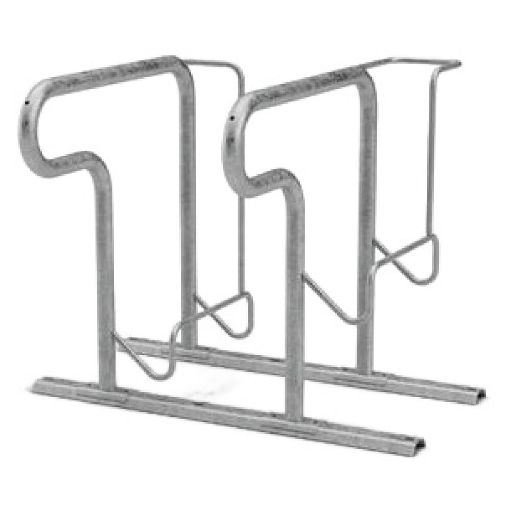Fahrradst&auml;nder &prime;FELIX&reg;&prime;, 1-4 Stellpl&auml;tze, 1-4 B&uuml;gel, einseitige Radeinstellung, Radabstand 500 o. 700 mm, ADFC gepr&uuml;ft, feuerverzinkt