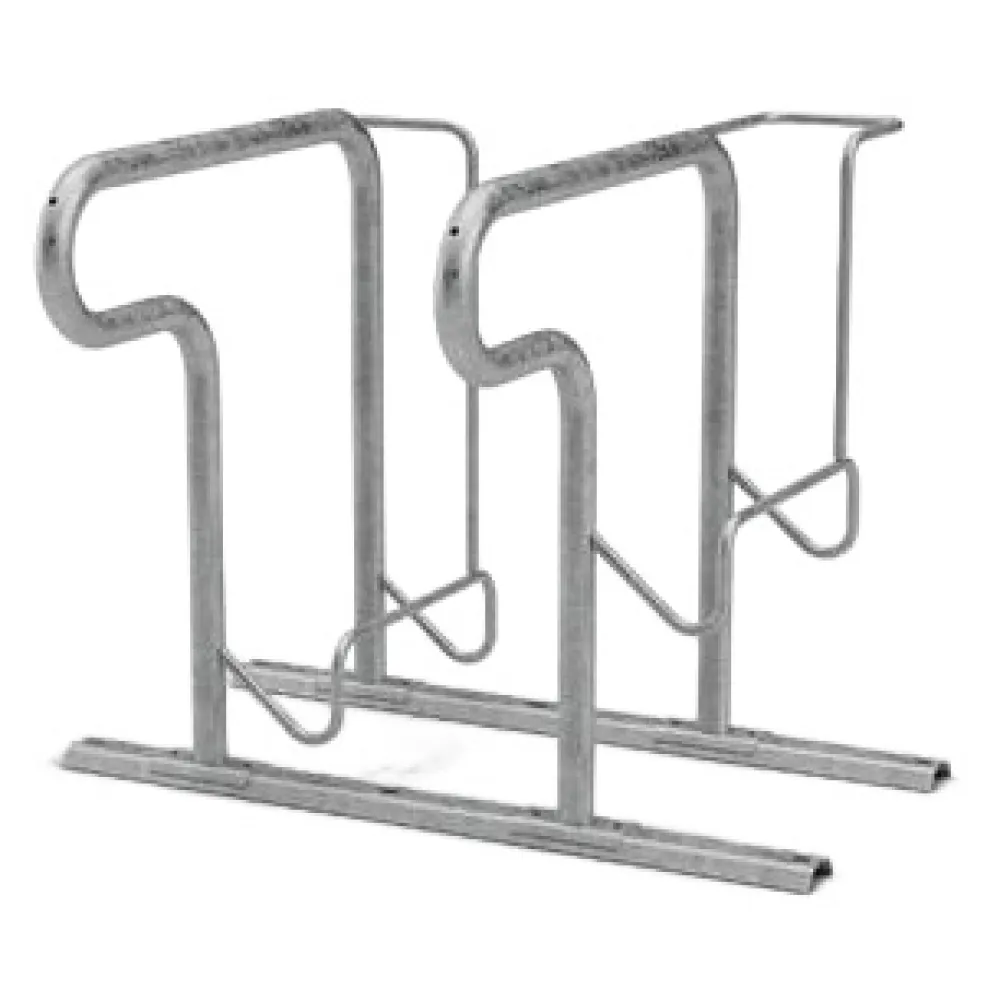 Fahrradst&auml;nder &prime;FELIX&reg;&prime;, 1-4 Stellpl&auml;tze, 1-4 B&uuml;gel, einseitige Radeinstellung, Radabstand 500 o. 700 mm, ADFC gepr&uuml;ft, feuerverzinkt