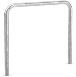 Anlehnbügel/Absperrbügel ′Typ 9100′ ø 48 mm aus Stahl, Höhe 800 mm - Modellbeispiel: Anlehnbügel