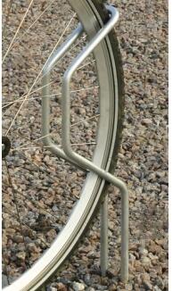 Einzelparker 'Samsø' Höhe über Flur ca. 530 mm, zum Einbetonieren