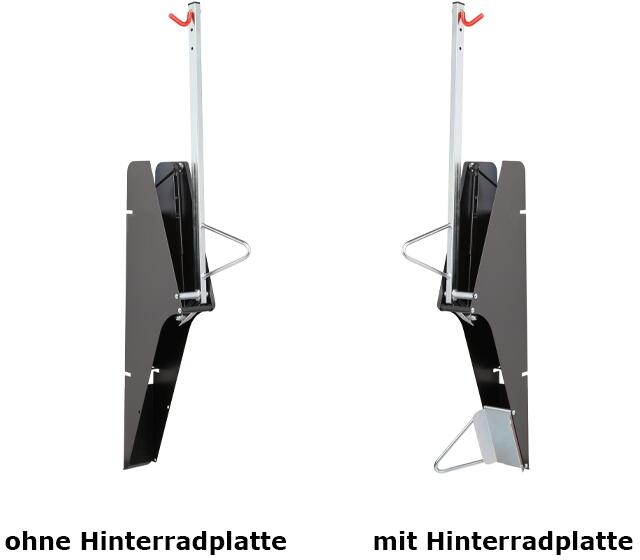 Fahrradlift ′VelowUp 4.0′ platzsparend, schwenkbar, auch für E-Bike und Mountainbike, Wandmontage -