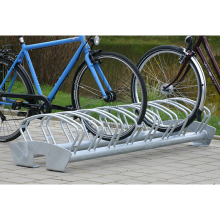 Fahrradklemme / Fahrradständer -Riga-, zweiseitige Radeinstellung, 8 Radstände
